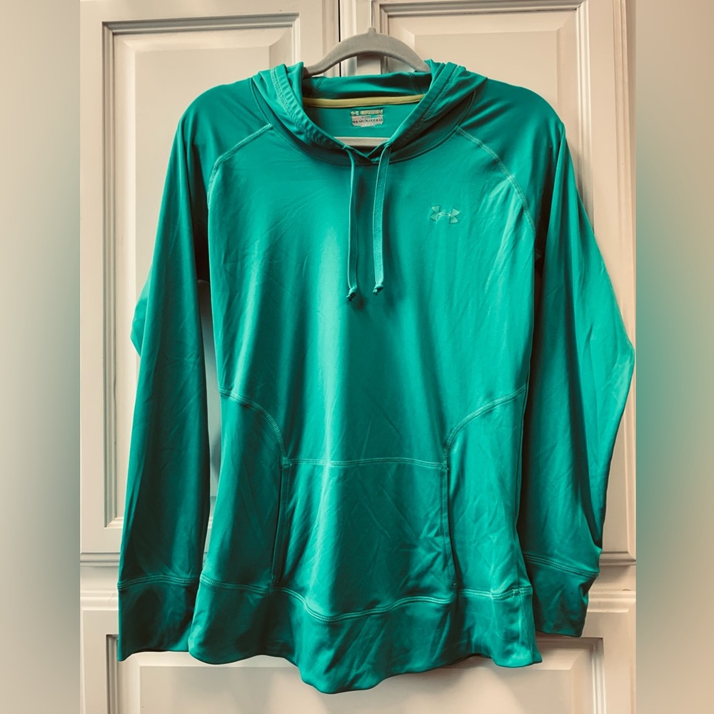 Under Armor Heat Gear top with hood